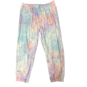 Hayden LA Pastel Tie Dye Joggers Size 1X
